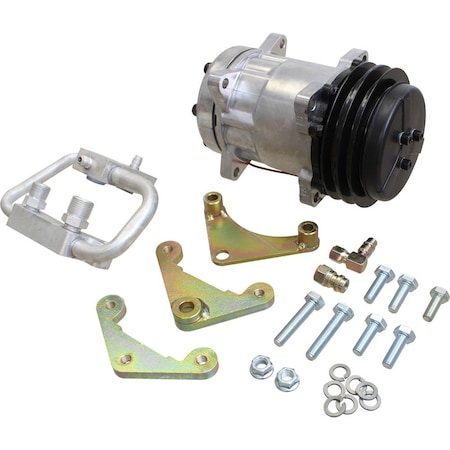 Aftermarket AMX10167 Nippondenso To Sanden Compressor Conversion Kit Fits John Deere AMX10167-ABL